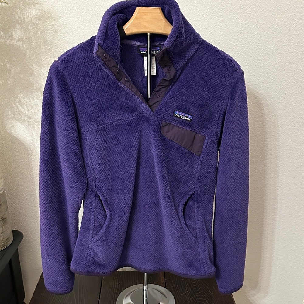 Patagonia Purple Pullover Fleece
